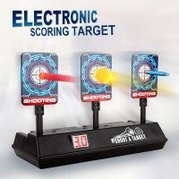 Intelligent Auto-Reset Electronic Scoring Target for Nerf N-Strike Elite/Mega/Rival Series Light Sound Scoring Target
