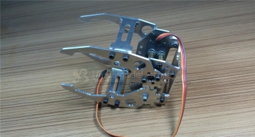 4 DOF 6DOF Full Metal Robotic Claw/Gripper/Robot Mechanical Claw/Compatible with M G996-R/ For DIY Robot/Tank/Car