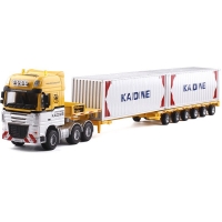 KAIDIWEI 1:50 Alloy Transporter Model Car Heavy Transport Vehicle Toy For Children 625022