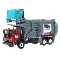 KAIDIWEI Alloy Engineering Vehicle model 1:24 material Transporter Garbage Truck
