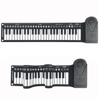 49 Key Portable Flexible Roll Piano Electronic Keyboard Thick Digital Bluetooth APP connection  Built-in Speak Adult/Kid Toys