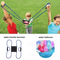 3 Person Water Balloon Launcher Catapult Cannon Water Balloons Launcher Summer Outdoor Toy  Water Bomb Slingshot Trebuchet
