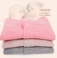 100% merino wool Baby Sweaters Long Sleeve Knitted Gardigan Clothes Kids Sweater Spring Clothes for Girls Boys