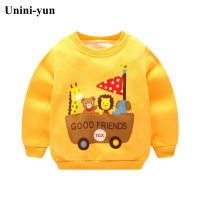 Unini-yun Baby Boys Spring/Autumn Pullover Tops Babies Boy Long Sleeve Letter T-Shirt Sweatshirt Clothing Toddler Clothes 12M24M