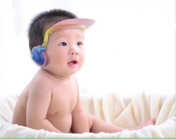 4-6 Months Plastic Adjustable Baby Bath Shampoo Infant Children Earmuffs Waterproof Shower Cap