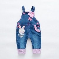 Autumn Cartoon Children Overall Baby Belt Pants Baby Boy Girl Pant Kids Overalls Infant Clothing Baby Clothes