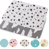 Waterproof Reusable Newborn Baby Diaper Changing Mats Cover Baby Diaper Mattress For Cotton Cloth Nappy Changer Pats Table Pad