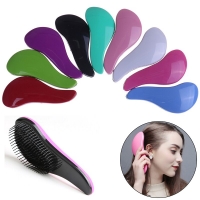 1PC Hair Brush Combs Salon Gentle Anti-static Brush Tangle Wet Dry Bristles Handle Tangle Curly Kids and Women Hair Styling Tool