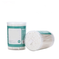 180pcs/Box Cotton Swabs First aid kit paper Sticks Soft Cotton Buds Tampons Microbrush Cotonete tampons health for baby
