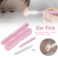 Practical Baby Ear Cleaner Luminous Wax Removal Tool Flashlight Earpick Earwax Remover Curette Light Spoon