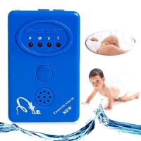 Baby Adult Bedwetting Enuresis Alarm Urine Blue Bed Wetting Sensor With Clamp Useful Baby Tool Tools Drop ship