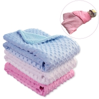 Baby Blanket & Swaddling Newborn Thermal Soft Fleece Blanket Winter Solid Bedding Set Cotton Quilt  Infant Bedding Swaddle Wrap