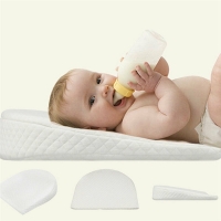 Blotona Hot Newborn Baby Sleep Pillow Anti Baby Spit Milk Crib Cot Sleep Positioning Wedge Anti-Reflux Cushion Cotton Pad Mat