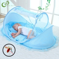 Baby Crib Netting Portable Foldable Baby Bed Mosquito Net Polyester Newborn Sleep Bed Travel Bed Netting Play Tent Children GYH
