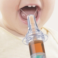 Baby Kids Smart Medicine Dispenser Needle Feeder Squeeze Medicine Dropper Dispenser Pacifier Feeding Utensils