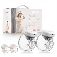 Electric Wearable Breast pump with BPA-Free Baby Bottle - Convenient & Comfortable Milk Extractor for Breastfeeding Moms