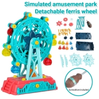 Children's Amusement Park Series Educational Science And Education Disassembly And Assembly Of Ferris Wheel DIY Nut Assembly Toy