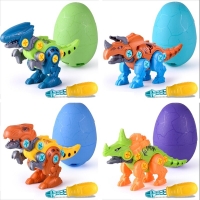 Take Apart Dinosaur Toys for Kids - Building Dino Egg Play Kit with Screwdriver 