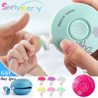 Shriymariy Baby Electric Nail Trimmer Kid Nail Polisher Tool Baby Care Kit Manicure Set Easy To Trim Nail Clippers For Newborn