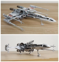 T-65 X-wing Incom  Starfighter Handcraft Paper Model Kit Handmade Toy Puzzles