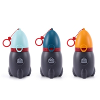 Portable Baby Travel Potty with 370ml Capacity, Rocket Shape for Boys and Girls, Ideal for Car Traveling by Mmbaby.