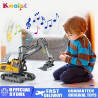 1:20 RC Excavator Dumper Car 2.4G Remote Control Engineering Vehicle Crawler Truck Bulldozer Toys for Boys Kids Christmas Gifts