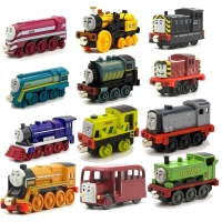Original 1:43 Thomas and Friends Diecast Magnetic Alloy Train Murdoch Bertie Connor Hiro Duck Locomotive Model Toys Boy Gift