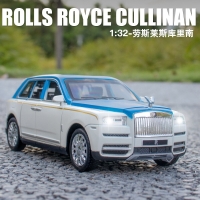 1:32 Rolls Royce Cullinan Alloy SUV Car Model Metal Diecast Toy Car Model Simulation Sound and Light Collection Childrens Gifts