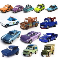 Genuine Cars2 Finn Mcmissile Holley Badass Doc.z Car model Anime Movie Characters Model Alloy Metal Diecast Vehicle Toy for Boys