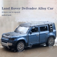 1/36 Land Rover Diecast Alloy Cars Model Toys 4 Door Opend Pull Back High Simulation Vehicle Model Decoration For Collection