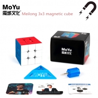 Moyu Meilong 3M 3x3x3 Magnetic Cube 3x3x3 Speed cube Moyu magic cube Professional Magnetic 3x3x3 Cube  Puzzle Toys Children toys
