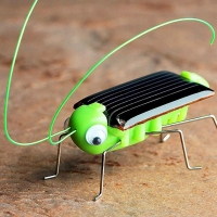 2022 Solar Grasshopper Educational Solar Powered Grasshopper Robot Toy Required Gadget Gift Solar Toys No Batteries for Kids