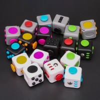 Antistress Cube Relief Dice Anxiety Kids Attention Focus Toys Funny Decompression Cube Plastic Gaming Toys For Adult Child Gift