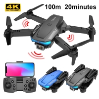 2022 New F185 Pro WIFI Drone With Wide Angle HD 4K 1080P Camera Height Hold RC Foldable Quadcopter Dron Gift Toy