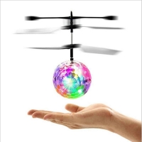 1PC Mini Drone Shinning LED RC Drone Flying Ball Helicopter Light Crystal Ball Induction Dron Quadcopter Aircraft Kids Toys