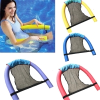 Pool Noodle Chair Net Swimming Bed Seat Floating Chair Pool Float Kids Party Sling Mesh Safe Light Weight Strong Rafts Piscina
