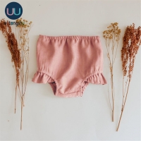 Infant Kids Baby Girl Solid Shorts Cotton Bottoms PP Shorts Bloomers Children Girls Summer Panties Diapers Panties 0-2Y