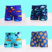 Kids Cartoon Print Swimwear New Swimsuit Baby Boy Pool Shorts Swim Trunk Beach Short for Toddler Children Swimming Clothes