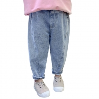 Baby Jeans Solid Color Jeans For Girls Spring Autumn Jeans Boy Girl Casual Style Toddler Girl Clothes