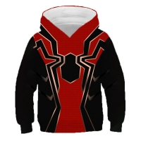 2022 New Marvel- Children's spiderman Sweatshirts For Autumn Spring Girls Clothes Autumn Spring Toddler Hooded Shirts Sport Tops