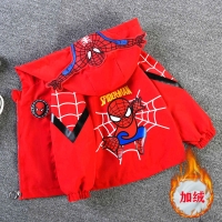 Baby Boys Cartoon Jackets Fashion Spiderman Jacket for Boys Kids Outerwear Clothing Cool Style Kids Jackets Drop Ship