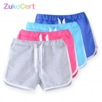 Kids Girls Shorts Summer Cotton Shorts Candy Color Boys Kids Sports Short Loose Casual Short Pants Trousers Beach Short Children