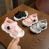 2022 Baby Boy Sandals Fashion Canvas Infant Girls Sandals Toddler Summer Walking Shoes Soft Sole Newborn Sneaker Beach Shoes
