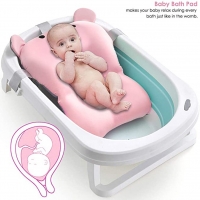 Newborn Baby cute cartton Bath Pad Foldable Baby Bath Seat Infant Support Cushion Bath Pads Prevent falling Protector mats CM