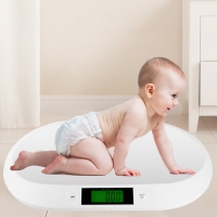 LCD Digital Electronic Baby Electronic Scale Portable Plastic Anti-fall Baby Pet Weight Scale Newborn Weight Balance 20kg/10g