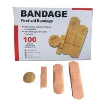 100 Pieces / Box Waterproof Band Aid Medical Antibacterial Band Aid Band Aid Band Aid Band Aid Necessary for Home and Travel