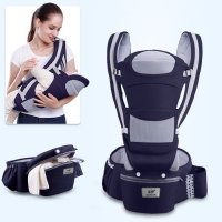0-36M Ergonomic Baby Carrier Infant Kid Baby Hipseat Sling Save Effort Kangaroo Baby Wrap Carrier for Baby Travel