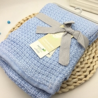 High Quality Bamboo Fiber Cotton Baby Blanket Newborn Blanket Baby Swaddle Nap Receiving Stroller Wrap Bedding Blankets BK018