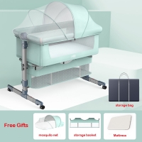 Free Return Rocking bed Free Shipping Washable New Born Bed Portable Removable Crib  Adjustment  Big Bed Foldable Cradle