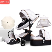 Baby Stroller 3 in 1 Babyfond High Landscape Carriage With Bassinet Luxury Travel System For Newborn Baby EU No Tax